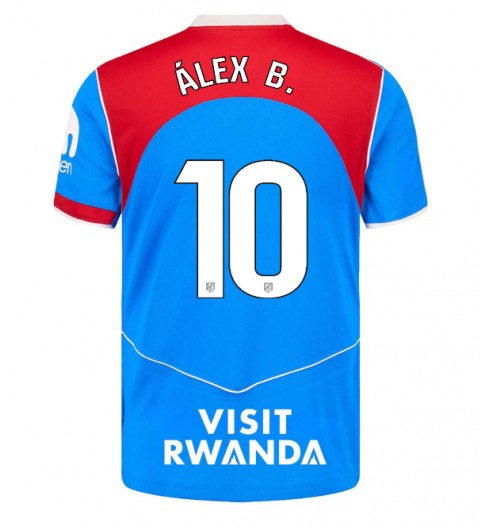 Atletico Madrid Alex Baena #10 Tredjedrakt 2025-26 Korte ermer Atletico Madrid Alex Baena #10 Tredjedrakt 2025-26 Korte ermer